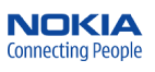 Nokia connecting people logo.