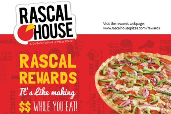 Rascal House Reward Program Flyer