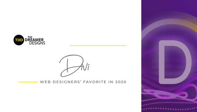 Divi, web designers’ favorite in 2020
