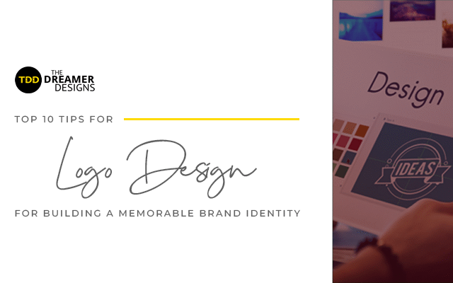 10 Logo Design Tips - Blog Feature image