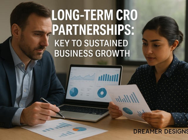 Long-term CRO partnerships for sustainable business growth and higher conversions